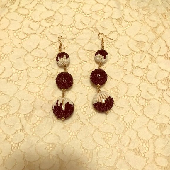 bp Jewelry - Worn once! Bp beaded bauble earrings